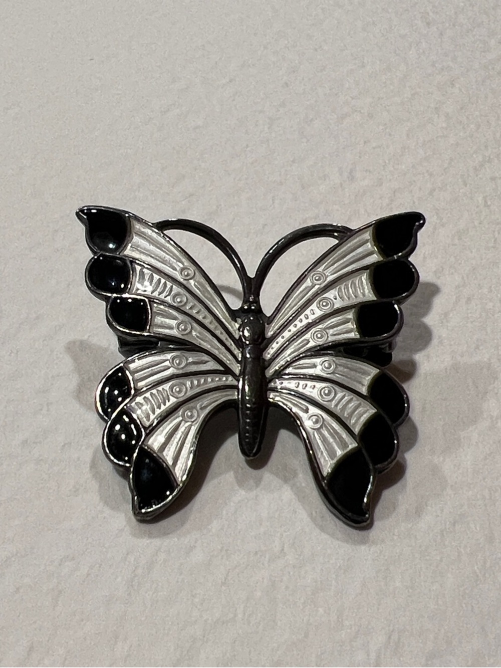 Sterling Silver Butterfly Brooch